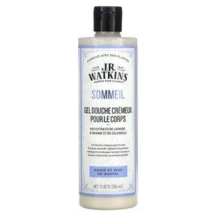 J R Watkins, Sleep, Creamy Body Wash, Monoi & Sandalwood, 12 fl oz (354 ml) купить в Киеве и Украине