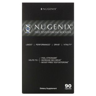 Testosterone Booster, Free Testosterone Booster, Nugenix, 90 capsules.
