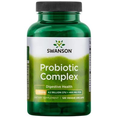 Пробіотичний комплекс, Probiotic Complex, Swanson, 4 мільярд КУО 120 капсул