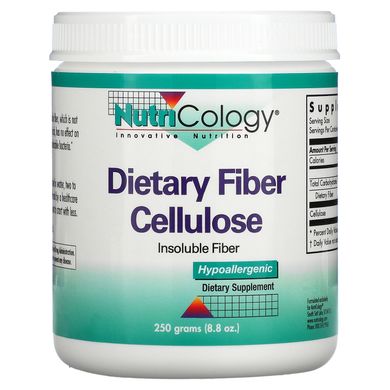 Харчова целюлоза Nutricology (Dietary Fiber Cellulose) 250 г