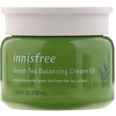 Балансуючий крем із зеленим чаєм EX, Innisfree, 1,69 унції (50 мл)