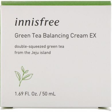 Балансирующий крем с зеленым чаем EX, Innisfree, 1,69 унции (50 мл) купить в Киеве и Украине