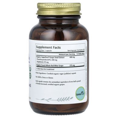 Extract of grape seeds 60 capsules