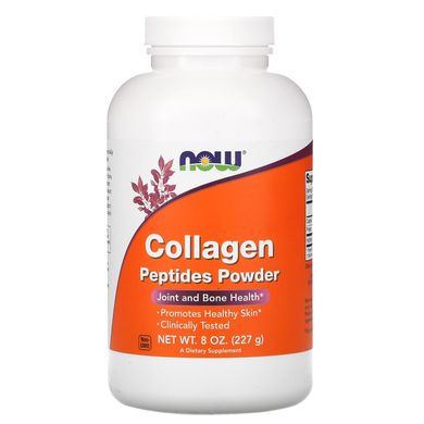Колагенові пептиди Now Foods (Collagen Peptides Powder) 227 г