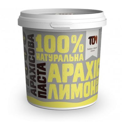 Арахісова Паста TOM peanut butter 500 g з маком, бiлим шоколадом та лимоном купить в Киеве и Украине