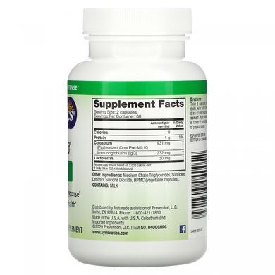 Lactoferrin Symbiotics 120 capsules