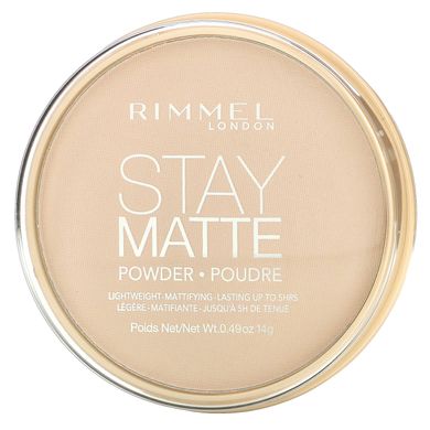 Rimmel London, Матова пудра Stay Matte Powder, 003 Natural, 0,49 унції (14 г)