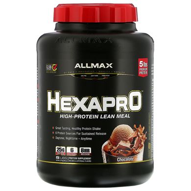 Суміш з 6 протеїнів ультрапреміального якості, шоколад, ALLMAX Nutrition, 2,27 кг