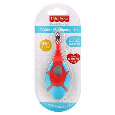 toothbrush for babies with teething ring, from 3 months, 1 toothbrush