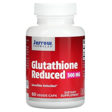 Глутатіон відновлений Jarrow Formulas (Glutathione) 500 мг 60 капсул