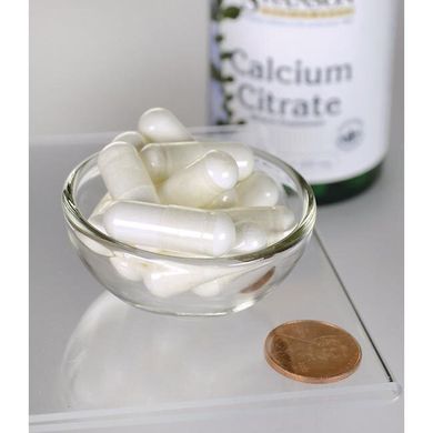 Цитрат кальцію, Calcium Citrate, Swanson, 200 мг, 60 капсул