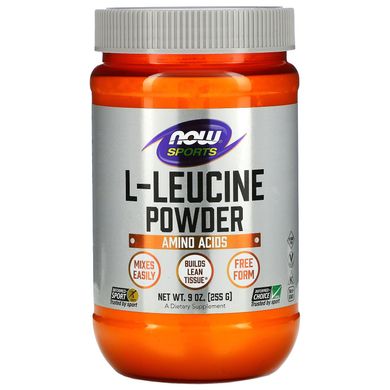 Лейцин Now Foods (L-Leucine Powder) 255 г