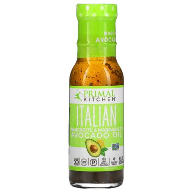 Primal Kitchen, Італійський вінегрет та маринад з олією авокадо, 8 рідких унцій (236 мл)