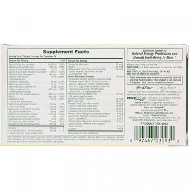Multivitamins for Men (Source Of Life Men) 60 tablets