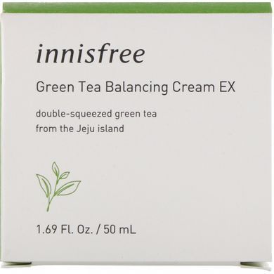 Балансирующий крем с зеленым чаем EX, Innisfree, 1,69 унции (50 мл) купить в Киеве и Украине