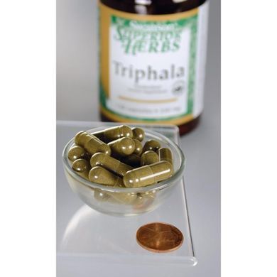 Triphala (Standardized), Swanson, 250 mg, 120 capsules