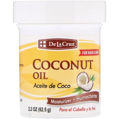 Кокосове масло De La Cruz (Coconut Oil) 62 г