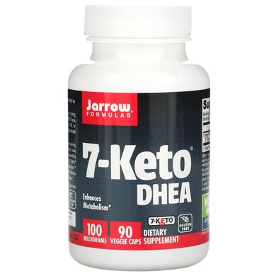 Пищевая добавка Jarrow Formulas (7-Keto DHEA) 100 мг 90 капсул купить в Киеве и Украине