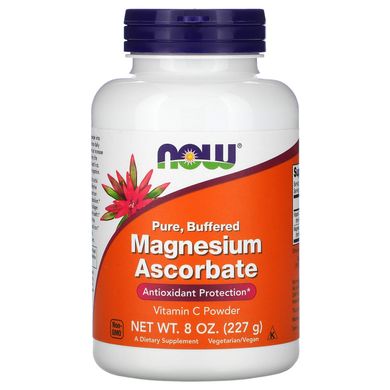 Магній аскорбат Now Foods (Pure Buffered Magnesium Ascorbate) 227 г