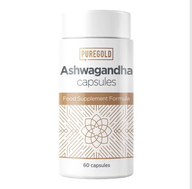 Ашваганда Pure Gold (Ashwagandha) 60 капсул