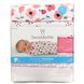 Summer Infant, SwaddleMe, Оригинальное пеленание, Small Medium, 0–3 месяцев, Цветочный, 5 упаковок фото