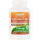 Кокосовое масло экстра органик Best Naturals (Coconut Oil) 1300 мг 90 капсул фото