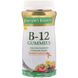 Витамин B12 Nature's Bounty (Vitamin B12) 90 таблеток со вкусом малины ягодного микса и апельсина фото