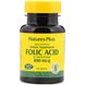 Фолієва кислота Nature's Plus (Folic acid as Methylfolate) 800 мкг 90 таблеток фото