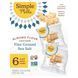 Naturally Gluten-Free, Almond Flour Crackers, Fine Sea Salt, Simple Mills, 4.9 oz (138 g)