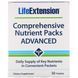 Packets with a complex of nutrients, advanced