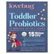 LoveBug Probiotics, probiotics for children aged 12 months to 4 years, 15 billion CFU, 30 servings in individual packets.