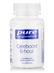 Добавка для улучшения памяти Pure Encapsulations (Cereboost 6-hour) 60 капсул купить в Киеве и Украине