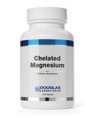 Хелатний магній Douglas Laboratories (Chelated Magnesium) 100 мг 100 таблеток