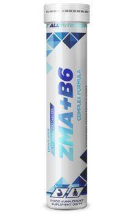 Шипучие таблетки цинк магний и витамин б6 лимон Allnutrition (ZMA+B6) 20 таблеток купить в Киеве и Украине