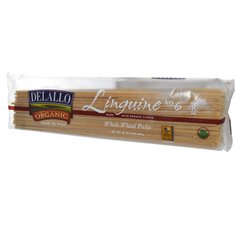 Лингуин №6, спагетти из цельнозерновой пшеницы, DeLallo, 16 унций (454 гр) купить в Киеве и Украине