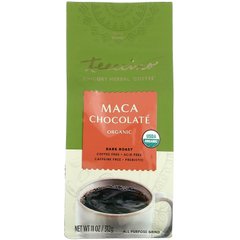 Teeccino, Органічний цикорій та трав'яна кава, темна обсмажування, шоколад маку, без кофеїну, 11 унцій (312 г)