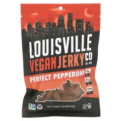 Louisville Vegan Jerky Co, Perfect Pepperoni, 3 унции (85,05 г) купить в Киеве и Украине