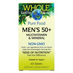 Витаминный комплекс для мужчин 50+ Natural Factors (Multivitamin & Mineral) 60 таблеток купить в Киеве и Украине