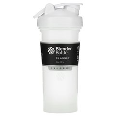 Пляшка, класична з петелькою, білий, Blender Bottle, 828 мл