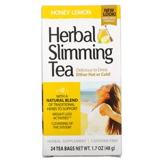 Растительный чай для похудения 21st Century (Herbal Slimming Tea) 24 пакетика со вкусом мед-лимон купить в Киеве и Украине