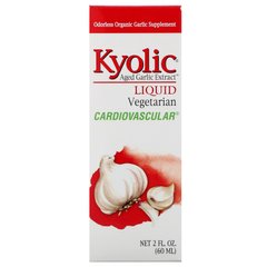Выдержанный экстракт чеснока, жидкий, Aged Garlic Extract, Liquid, Kyolic, 60 мл купить в Киеве и Украине