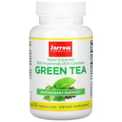 Зеленый чай Jarrow Formulas (Green Tea) 500 мг 100 вегетарианских капсул купить в Киеве и Украине