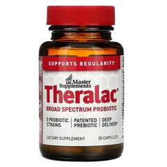 Тералак, біогенеруючий пробіотик, Master Supplements, 30 капсул