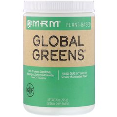 Зелена їжа для веганів MRM (Global Greens) 225 г