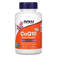 Коензим Q10 Now Foods (CoQ10) Pure Powder 28 г