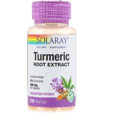 Екстракт куркуми Solaray (Turmeric Root Extract) 300 мг 120 капсул