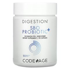 CodeAge, Digestion, SBO Probiotic +, 100 миллиардов КОЕ, 90 капсул купить в Киеве и Украине