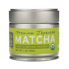 Японский матча премиум-класса, Premium Japanese Matcha, Sencha Naturals, 28 г купить в Киеве и Украине