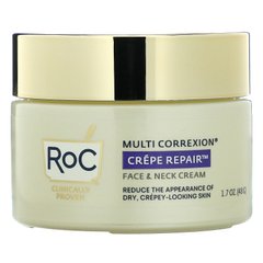 RoC, Multi Correxion, Crepe Repair, крем для обличчя та шиї, 1,7 унції (48 г)