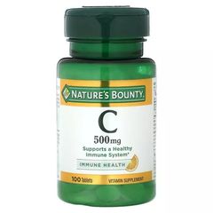 Витамин C Nature's Bounty (Vitamin C) 500 мг 100 таблеток купить в Киеве и Украине